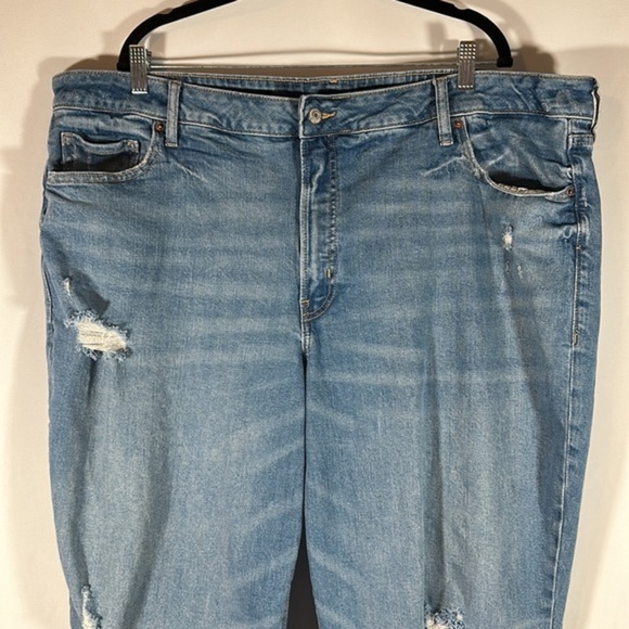 Old Navy High-Rise OG Loose Blue Jeans - Picture 2 of 11